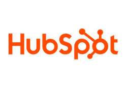 Hubspot logo copy on white background