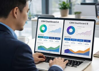 crm, analytics dashboard, business analytics, office environment, digital tools, decision making, user interface, productivity, business software, workflow management, modern office, corporate workspace, software comparison, saas, business user, remote work, startup, digital transformation, laptop screen, technology