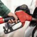 Man filling up car with petrol
